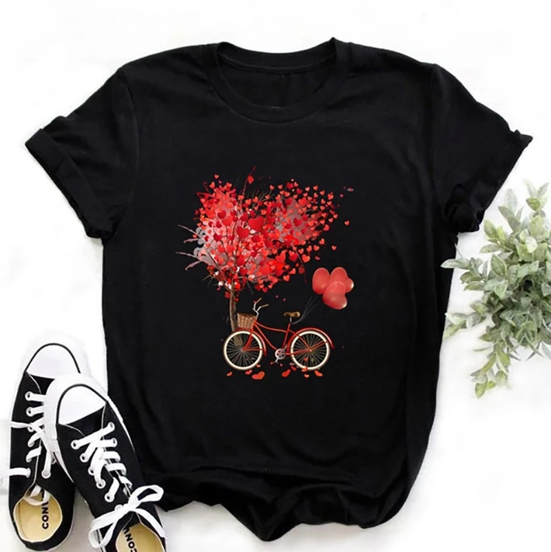 2021 top women's black leopard print oversized T-shirt love pattern clothing anime kawaii clothing coupleHarajuku punk best cute
2021 top women's black leopard print oversized T-shirt love pattern clothing anime kawaii clothing coupleHarajuku punk best cute