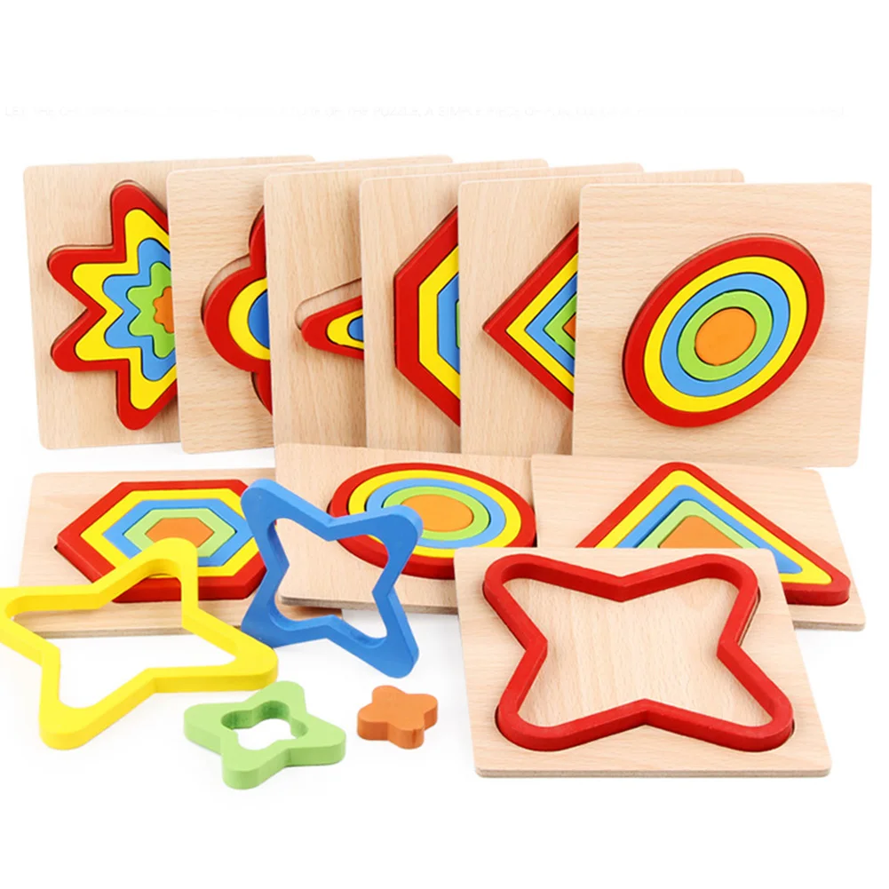 DIY Creative 3D Puzzle Geometric Shape Jigsaw Intelligence Develop Puzzle Montessori Wooden Toys For Children Above 3 Years Old
DIY Creative 3D Puzzle Geometric Shape Jigsaw Intelligence Develop Puzzle Montessori Wooden Toys For Children Above 3 Years Old