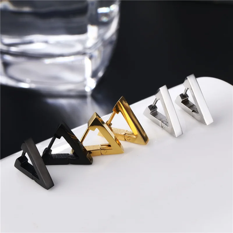 New Earrings Fashion Simple Stud Earrings Trendy Three Colors Triangle Earring Wholesale Jewelry Womens Earing
New Earrings Fashion Simple Stud Earrings Trendy Three Colors Triangle Earring Wholesale Jewelry Womens Earing