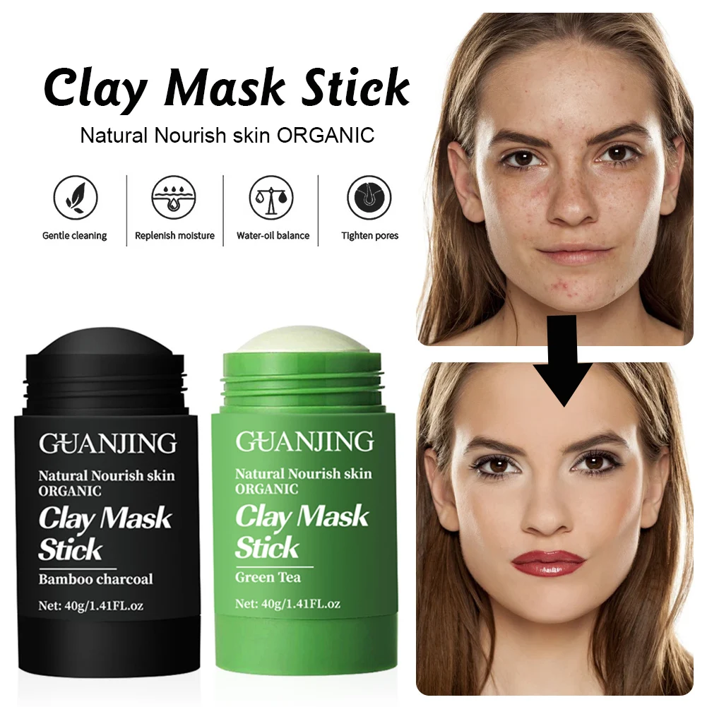 Green Tea/Bamboo Charcoal Clay Mask Stick Face Deep Pore Cleaning Oil Control Moisturize Skin Detox Black Charcoal Mask Stick
Green Tea/Bamboo Charcoal Clay Mask Stick Face Deep Pore Cleaning Oil Control Moisturize Skin Detox Black Charcoal Mask Stick