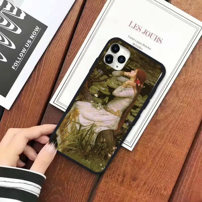 Retro Girl Ophelia painting Phone Case for iPhone 11 12 pro XS MAX 8 7 6 6S Plus X 5S SE 2020 XR
Retro Girl Ophelia painting Phone Case for iPhone 11 12 pro XS MAX 8 7 6 6S Plus X 5S SE 2020 XR
