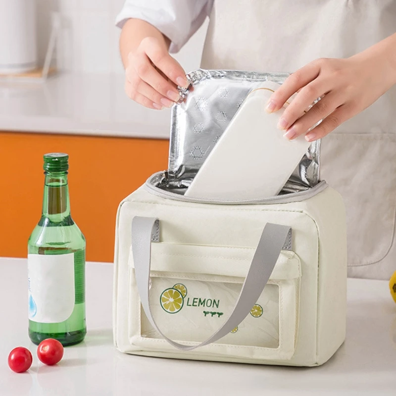 Insulated Lunch Bag Thermal Lunch Cooler Tote Leak-Proof Waterproof for Picnic Camping Food Storage Organizer
Insulated Lunch Bag Thermal Lunch Cooler Tote Leak-Proof Waterproof for Picnic Camping Food Storage Organizer