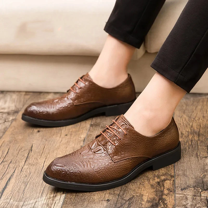 Men's Leather Shoes Spring And Autumn New Fashion Leisure Versatile Breathable Fashion Shoes Lace Up Men's Leather Shoes
Men's Leather Shoes Spring And Autumn New Fashion Leisure Versatile Breathable Fashion Shoes Lace Up Men's Leather Shoes