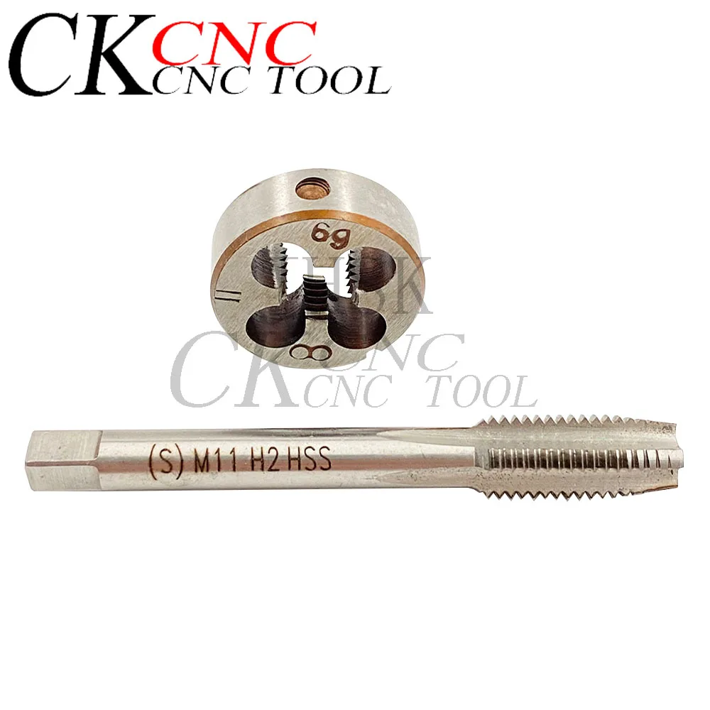 HSS Machine M11 X 1.5mm thread Tap and 1pc M11 X 1.5mm Die Threading set Metric HSS Right Tools M11*1.5
HSS Machine M11 X 1.5mm thread Tap and 1pc M11 X 1.5mm Die Threading set Metric HSS Right Tools M11*1.5
