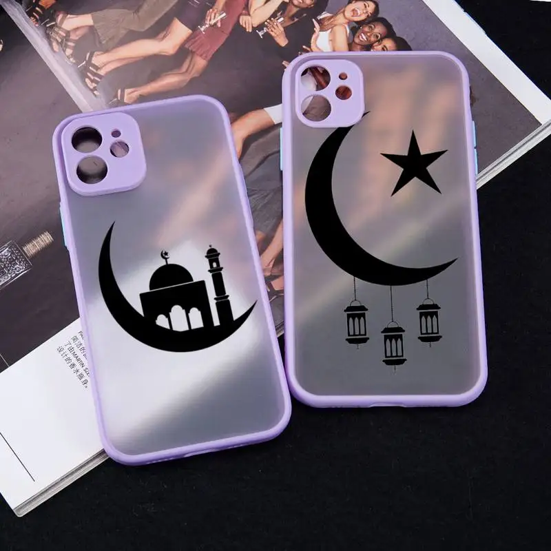 Muslim mosque Moon Phone Case matte transparent For iphone 7 8 11 12 13 plus mini x xs xr pro max cover
Muslim mosque Moon Phone Case matte transparent For iphone 7 8 11 12 13 plus mini x xs xr pro max cover