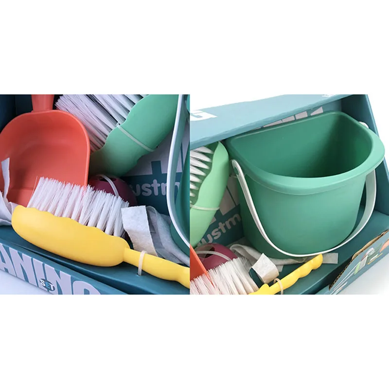 Kids Cleaning Toys Children Cleaning Home Set Training Cleaning Tool Set Pretend Play House Gifts Boys Girls Toys 
Kids Cleaning Toys Children Cleaning Home Set Training Cleaning Tool Set Pretend Play House Gifts Boys Girls Toys