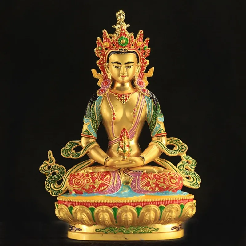 

Специальное предложение, домашняя семья, Высокоэффективная защита, тибетский буддизм, разноцветная статуя, художественные аксессуары