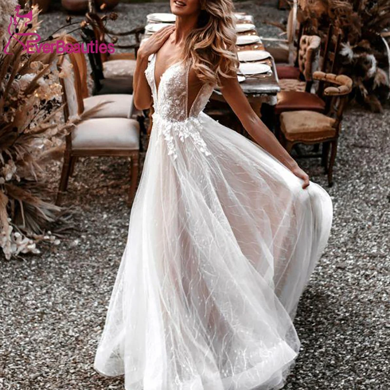 Vestidos De Novia Lace Wedding Dresses for Women 2022 Robe De Mariee Tulle Appliques Bohemian Bridal Gowns
Vestidos De Novia Lace Wedding Dresses for Women 2022 Robe De Mariee Tulle Appliques Bohemian Bridal Gowns