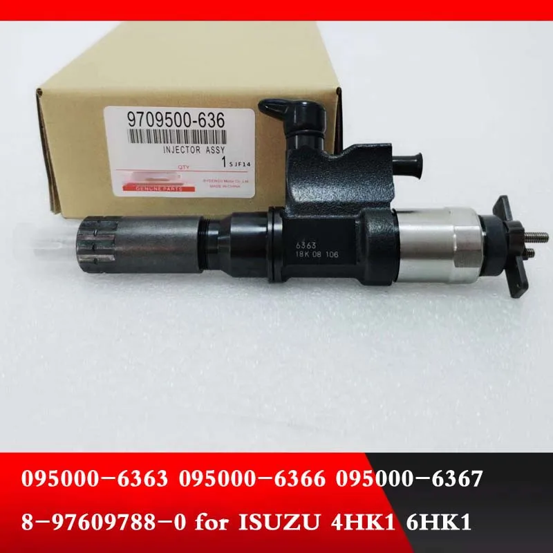 New Common Rail Fuel Die/sel Injector Assembly 095000-6360 8-97609788-0 FOR ISU/ZU 4HK1 6HK1
New Common Rail Fuel Die/sel Injector Assembly 095000-6360 8-97609788-0 FOR ISU/ZU 4HK1 6HK1