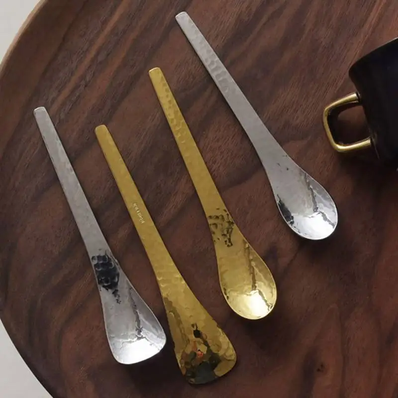 New Retro Spoon Fork Ice Cream Coffee Spoon Unique Texture Mixing Spoon Simple Kitchen Cutlery for Cake Ice Cream Deert,
New Retro Spoon Fork Ice Cream Coffee Spoon Unique Texture Mixing Spoon Simple Kitchen Cutlery for Cake Ice Cream Deert,