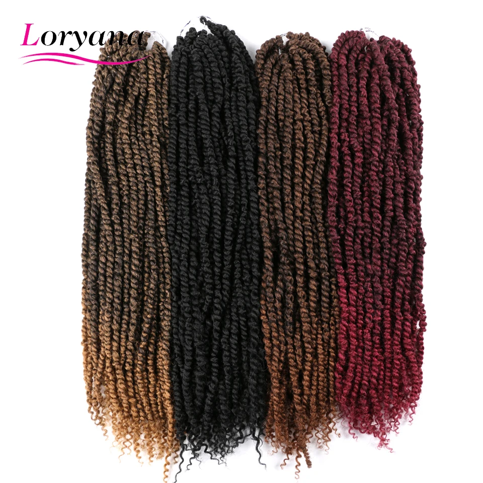 Loryana Pre-twisted Passion Twist Braids Long Black Brown Ombre Braiding Hair Extensions Crochet Synthetic Braid For Woman
Loryana Pre-twisted Passion Twist Braids Long Black Brown Ombre Braiding Hair Extensions Crochet Synthetic Braid For Woman
