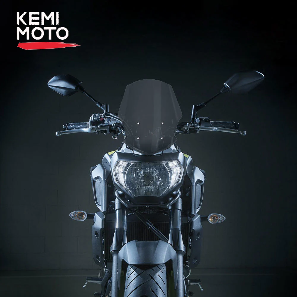 Дефлекторы ветрового стекла для Yamaha MT07 2018 2019 MT 07 FZ07 FZ аксессуары