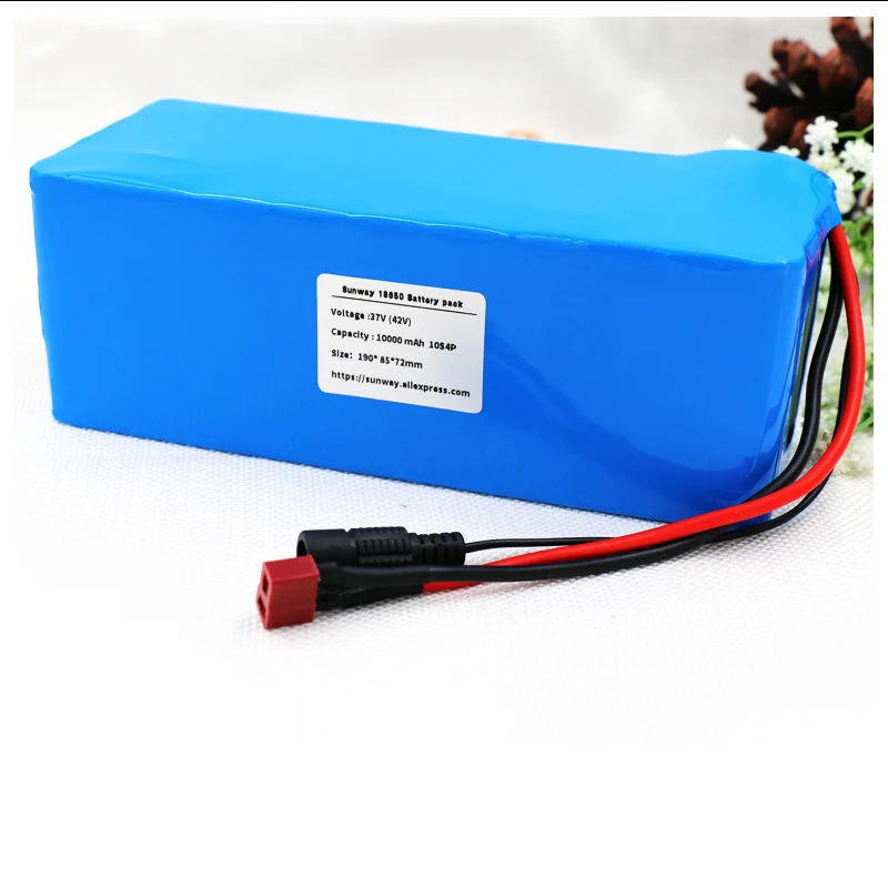 AERDU 10S4P 36V10Ah 500 W высокой мощности и capacity42V 18650 литиевый аккумулятор мотоциклов