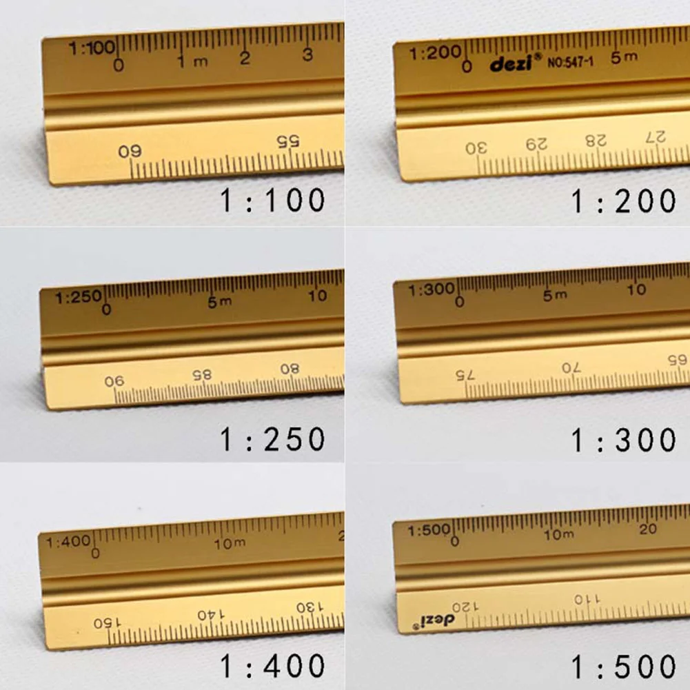 Three Edge Scale 30cm Aluminum Triangle Design And Decoration Ruler Drawing Scale Tool Accurate Calibration Not Rust
Three Edge Scale 30cm Aluminum Triangle Design And Decoration Ruler Drawing Scale Tool Accurate Calibration Not Rust