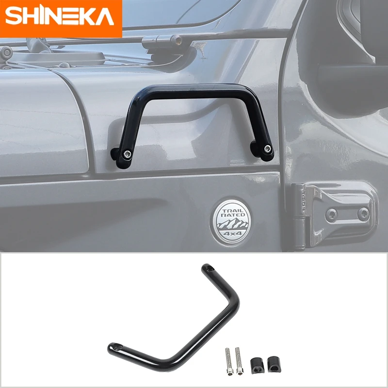 SHINEKA Exterior Accessories For Jeep Gladiator JT Car Engine Hood Cover Angle Extension Handle Trim For Jeep Wrangler JL 2018+
SHINEKA Exterior Accessories For Jeep Gladiator JT Car Engine Hood Cover Angle Extension Handle Trim For Jeep Wrangler JL 2018+