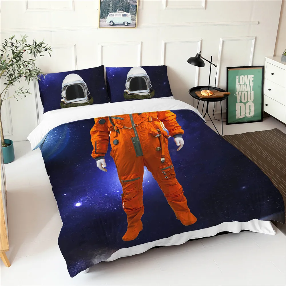 astronaut pattern bedroom duvet cover (including pillowcase) single/double size bedding set boy and girl bedroom decoration
astronaut pattern bedroom duvet cover (including pillowcase) single/double size bedding set boy and girl bedroom decoration