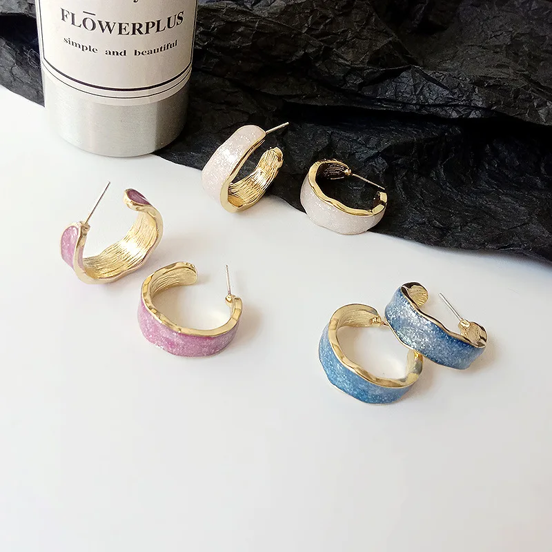 Женские винтажные серьги-гвоздики, круглые серьги с голубой эмалью, ручной работы, в японском и корейском стиле, 2021
Женские винтажные серьги-гвоздики, круглые серьги с голубой эмалью, ручной работы, в японском и корейском стиле, 2021