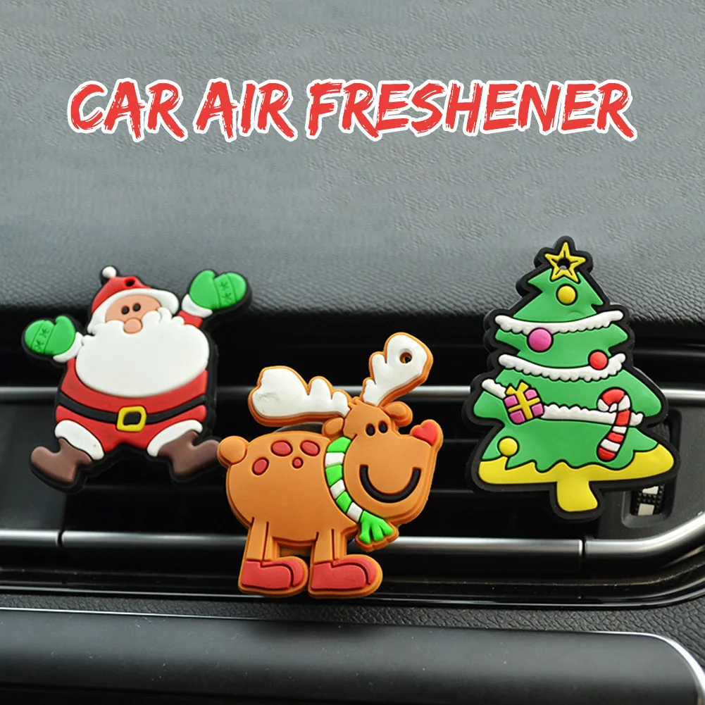 Hot Sale Christmas Decoration Car Air Freshener Fragrance Air Vent Clip Xmas Cartoon Perfume Car Interior Perfume Accessories
Hot Sale Christmas Decoration Car Air Freshener Fragrance Air Vent Clip Xmas Cartoon Perfume Car Interior Perfume Accessories