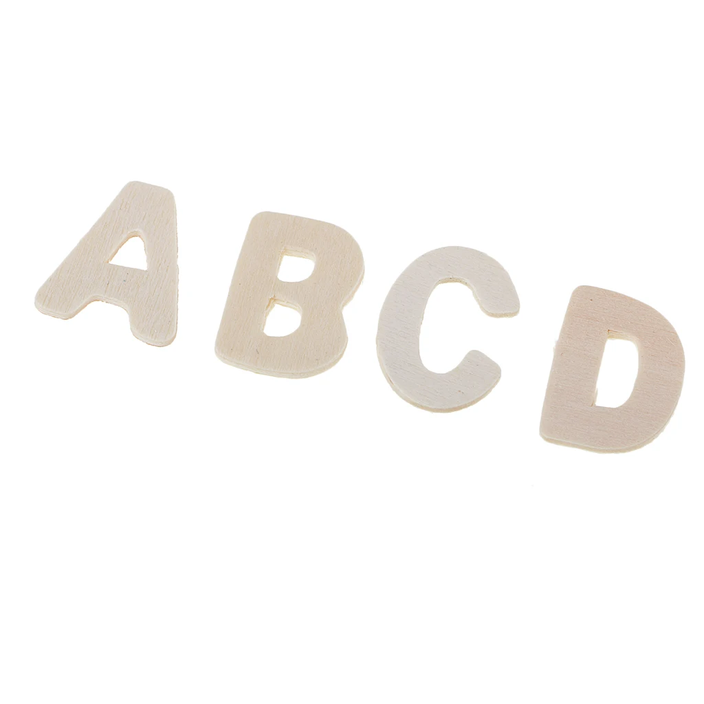 Pack of 156Pcs Natural Wood Alphabets Wooden Letters Craft Pieces Kids Spelling Letter DIY Scrapbooking Decoration Ornaments
Pack of 156Pcs Natural Wood Alphabets Wooden Letters Craft Pieces Kids Spelling Letter DIY Scrapbooking Decoration Ornaments