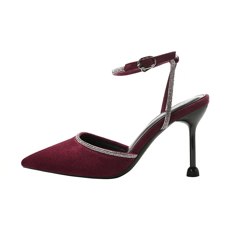 Rhinestone Buckle Heels Women Wedding Shoes Fashion Oversized Shoes Women Sandals
Rhinestone Buckle Heels Women Wedding Shoes Fashion Oversized Shoes Women Sandals