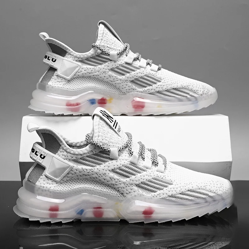 Mens Sneakers Outdoor Fashion Casual Tennis Shoes Light Shock-absorbing Running Shoes Breathable Mesh Men Casual Sports Shoes
Mens Sneakers Outdoor Fashion Casual Tennis Shoes Light Shock-absorbing Running Shoes Breathable Mesh Men Casual Sports Shoes