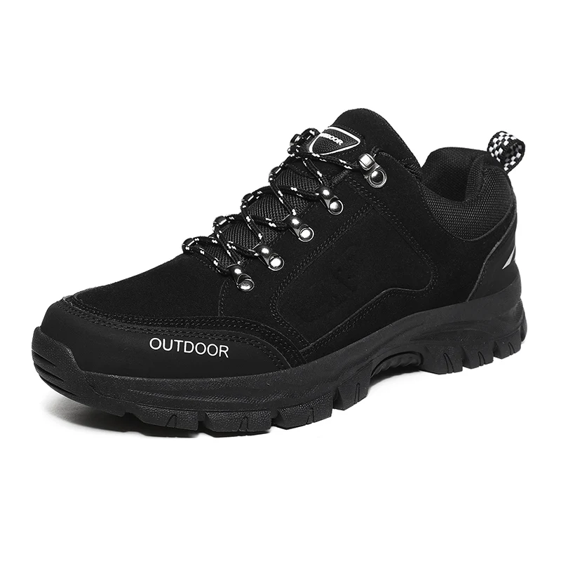 High Quality Men's Hiking Shoes Non-Slip Waterproof Leather Sneakers Outdoor Hunting Travel Camping Fashion Casual Running Shoes
High Quality Men's Hiking Shoes Non-Slip Waterproof Leather Sneakers Outdoor Hunting Travel Camping Fashion Casual Running Shoes