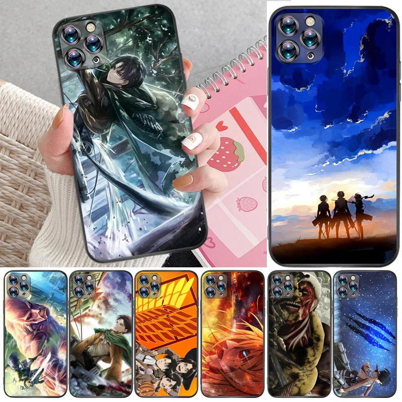 Attack On Titan Mikasa Ackerman Armin Arlert Levi Eren Jager Phone Case For iPhone X XR XS MAX Soft TPU Coque Carcasa
Attack On Titan Mikasa Ackerman Armin Arlert Levi Eren Jager Phone Case For iPhone X XR XS MAX Soft TPU Coque Carcasa