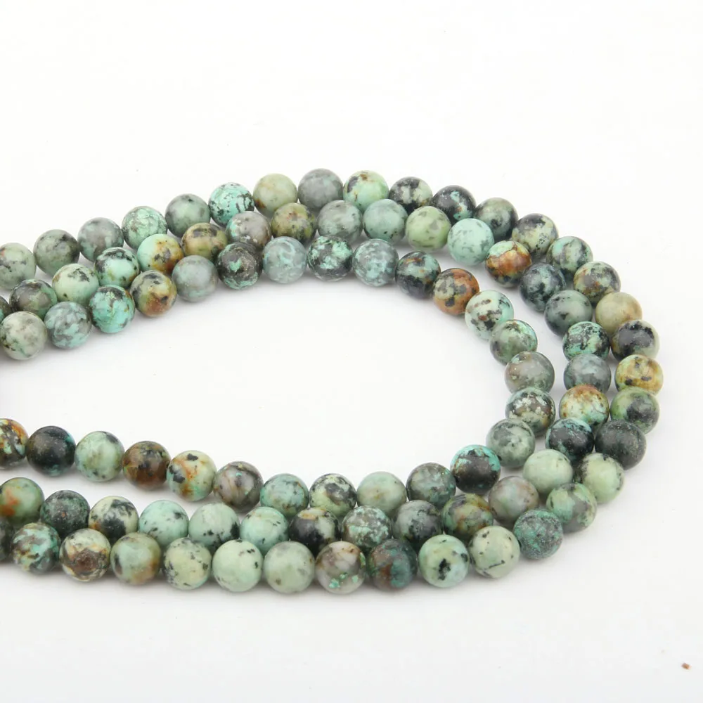 Round Natural Stone Beads Turquoises Loose Stone Bead for Bracelet Necklace Jewelry Making DIY Size 4mm/6mm/8mm/10mm/12mm
Round Natural Stone Beads Turquoises Loose Stone Bead for Bracelet Necklace Jewelry Making DIY Size 4mm/6mm/8mm/10mm/12mm