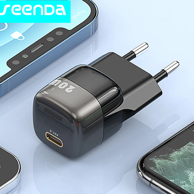 SeenDa 20W USB C Charger PD Fast Charger Type C Wall Charger for iPhone 12/12 pro Max/11Samsung Galaxy LG ipad Pro
SeenDa 20W USB C Charger PD Fast Charger Type C Wall Charger for iPhone 12/12 pro Max/11Samsung Galaxy LG ipad Pro