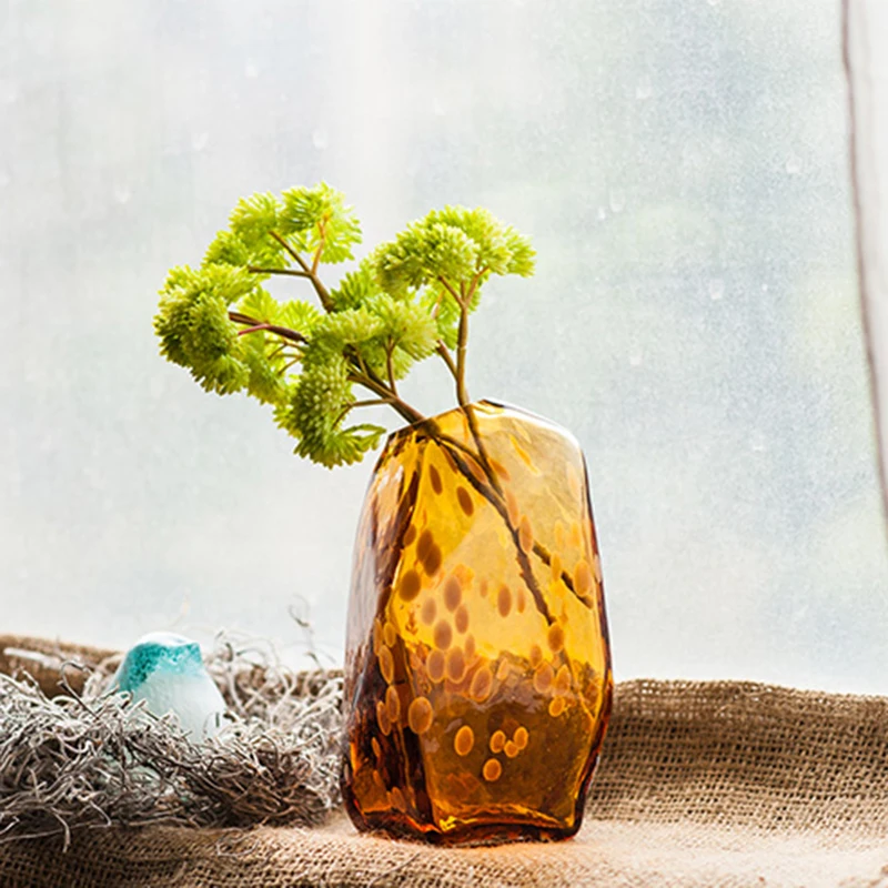 Handmade Glassware Vintage Vases Glasses Blue Vases Desktop Decorations Handmade Art Color Vases Desktop Ornaments Flower Pot
Handmade Glassware Vintage Vases Glasses Blue Vases Desktop Decorations Handmade Art Color Vases Desktop Ornaments Flower Pot