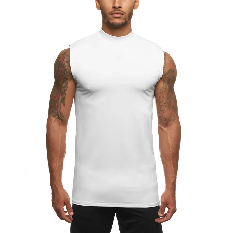 Running Vest Compression Sleeveless Shirt Fitness Tight Tank Top Mens Quick Dry Gym Clothing Bodybuilding Muscle Workout Singlet
Running Vest Compression Sleeveless Shirt Fitness Tight Tank Top Mens Quick Dry Gym Clothing Bodybuilding Muscle Workout Singlet