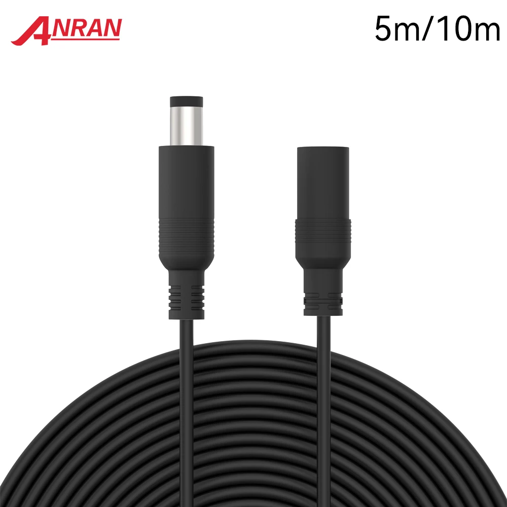 DC 12V Power Adapter Extension Cable 5.5*2.1mm Male Female Power Cord Extend Wire 5M 10M Cable For CCTV Camera Router
DC 12V Power Adapter Extension Cable 5.5*2.1mm Male Female Power Cord Extend Wire 5M 10M Cable For CCTV Camera Router
