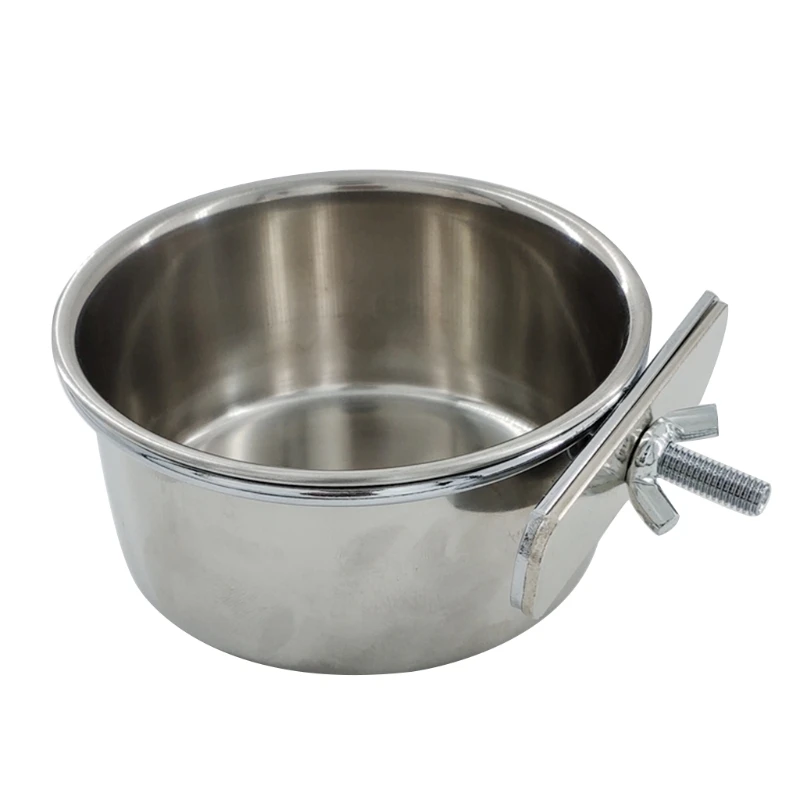 Pet Birds Hanging Cage Bowl Dish Cup Anti-turnover Stainless Steel Feeding Food Drinking Feeder for Parakeet Lovebird
Pet Birds Hanging Cage Bowl Dish Cup Anti-turnover Stainless Steel Feeding Food Drinking Feeder for Parakeet Lovebird