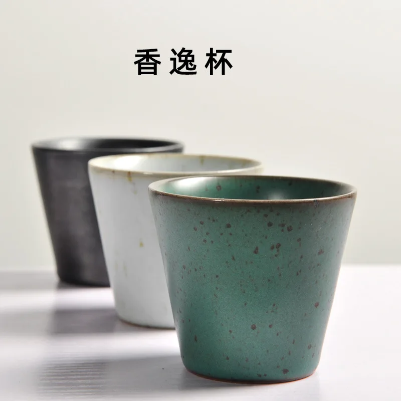 Creative Antique Japanese Stoneware Tea Cup Fragrant Cup Handmade Kiln Changing Ceramic Kung Fu Tea Set Single Cup
Creative Antique Japanese Stoneware Tea Cup Fragrant Cup Handmade Kiln Changing Ceramic Kung Fu Tea Set Single Cup