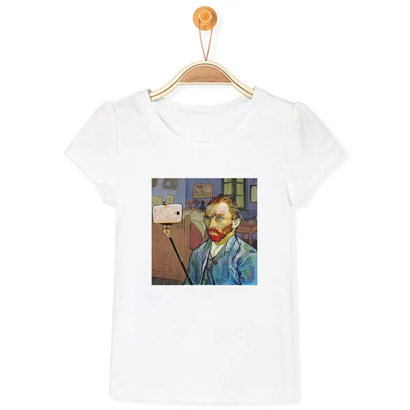 New Arrival Boy Toddler Shirts Funny Van Gogh Oil Painting Kawaii Boys T Shirts Lovely Summer Retro Short Sleeve Girls Shirts
New Arrival Boy Toddler Shirts Funny Van Gogh Oil Painting Kawaii Boys T Shirts Lovely Summer Retro Short Sleeve Girls Shirts