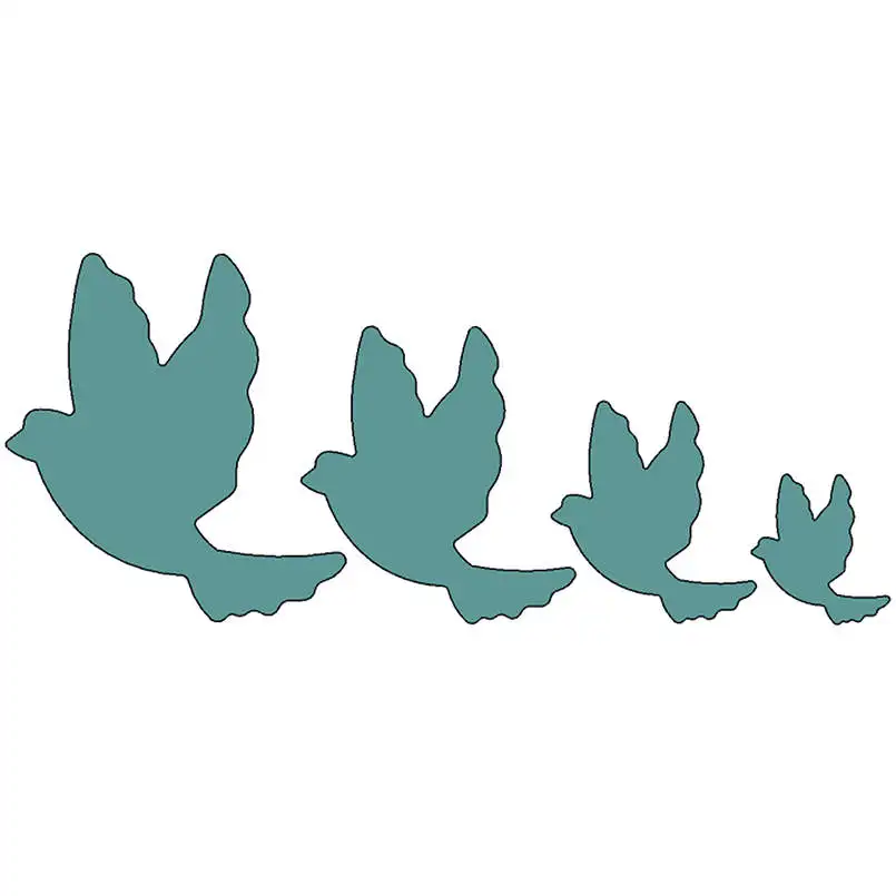 Flying Pigeon shape cookie cutter, cake decoration, Fudge tools, 3D design
Flying Pigeon shape cookie cutter, cake decoration, Fudge tools, 3D design