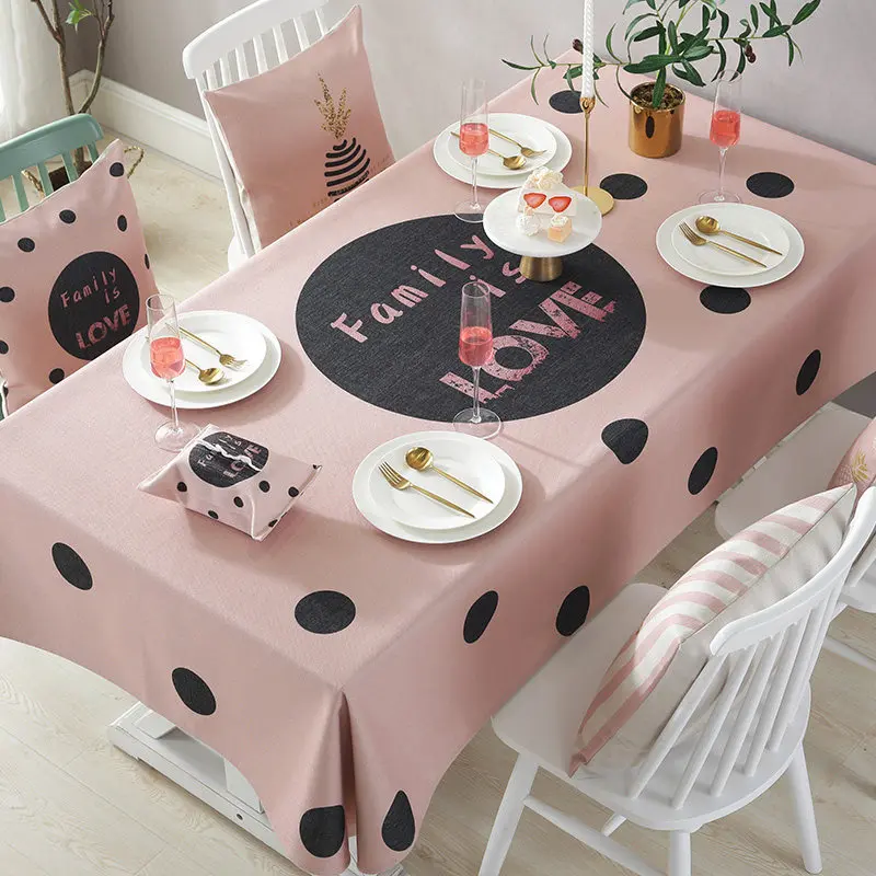 Northern European-Style Pink Tablecloth Thick Pound Blended Fabric Cotton Linen Tablecloth TeaTable Cloth Cover Towel Waterproof
Northern European-Style Pink Tablecloth Thick Pound Blended Fabric Cotton Linen Tablecloth TeaTable Cloth Cover Towel Waterproof