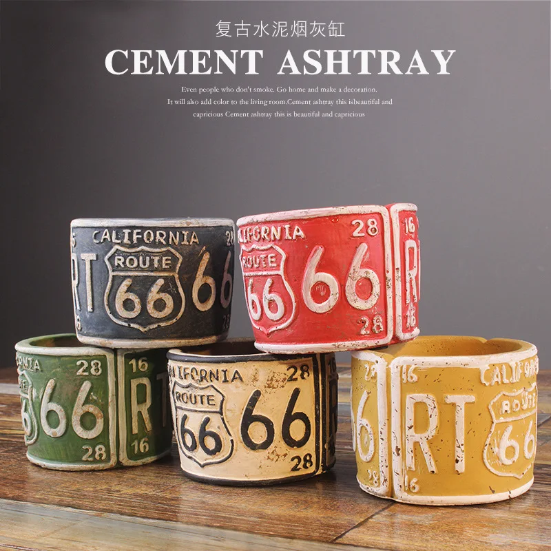 American Country Milk Tea Shop Decoration Fashion Creative Cement Retro Ashtray Ornaments Gift New and Strange Craft
American Country Milk Tea Shop Decoration Fashion Creative Cement Retro Ashtray Ornaments Gift New and Strange Craft