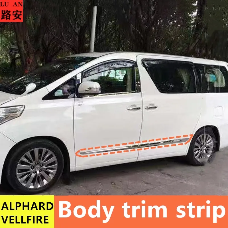 Подходит для 08 14Toyota ALPHARD VELLFIRE серии 20 Автомобильная Противоударная Боковая дверь