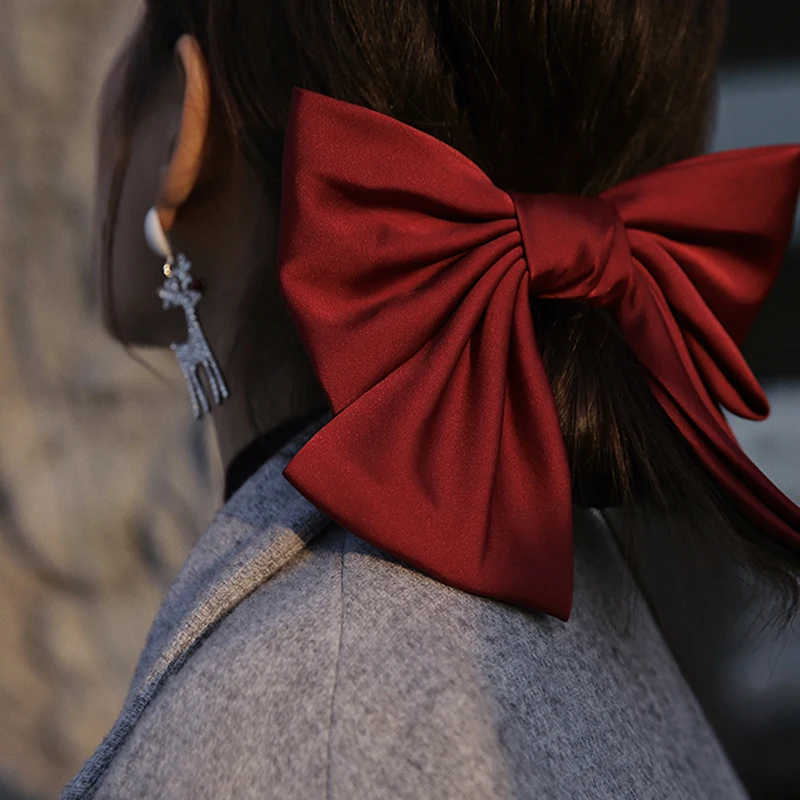 Women Chiffon Big Bowknot Hair Clips Ribbon Hairpins Scrunchies Barrettes Bows Headband Hairclip Girls Hair Accessories
Women Chiffon Big Bowknot Hair Clips Ribbon Hairpins Scrunchies Barrettes Bows Headband Hairclip Girls Hair Accessories