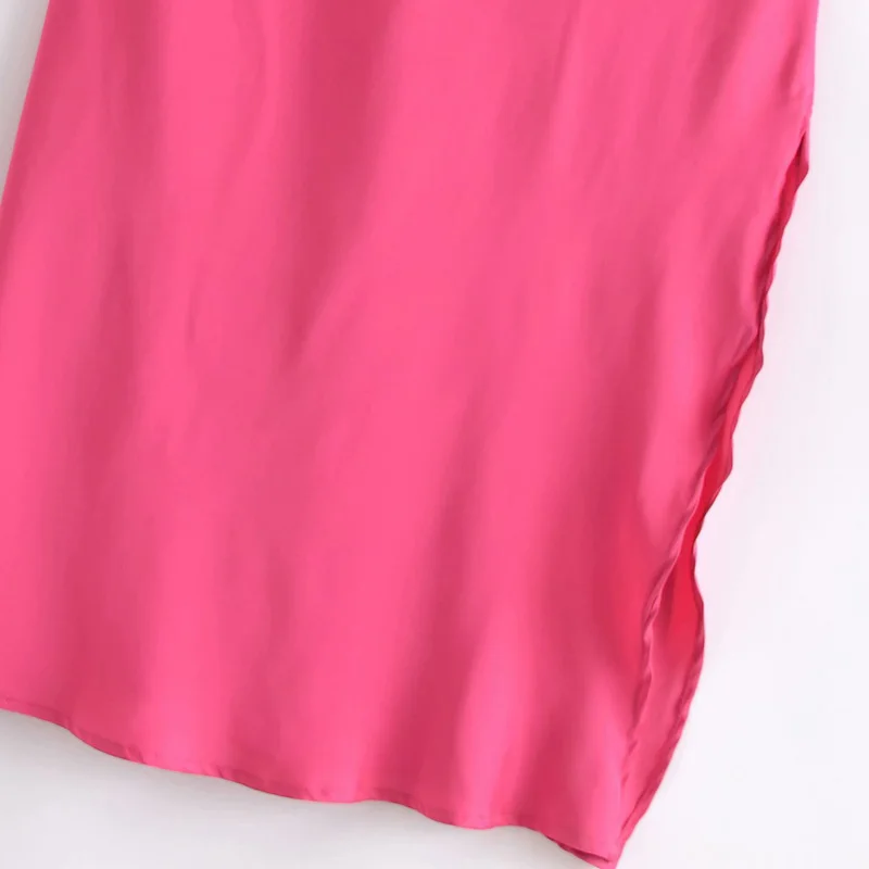 Women Summer Solid Satin Dress 2021 Casual Sleeveless Bandage Spaghetti Strap Female Elegant Party Street Dresses Vestidos
Women Summer Solid Satin Dress 2021 Casual Sleeveless Bandage Spaghetti Strap Female Elegant Party Street Dresses Vestidos