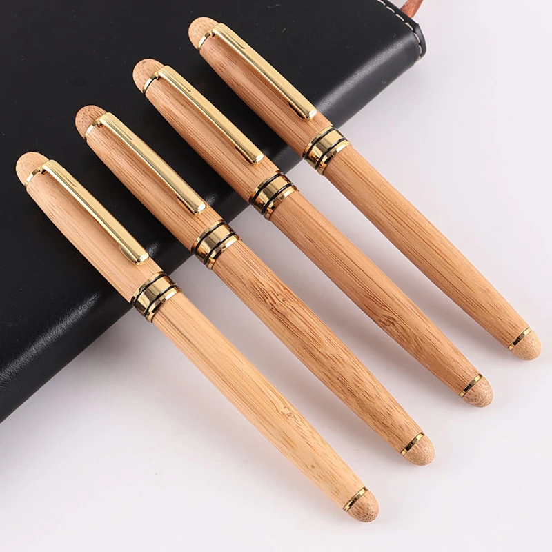 Quality Bamboo Wood Handle Ballpoint Pen Rollerball Signature Pen Business Office Fountain Pen Luxury Gifts Stationery Supplies
Quality Bamboo Wood Handle Ballpoint Pen Rollerball Signature Pen Business Office Fountain Pen Luxury Gifts Stationery Supplies