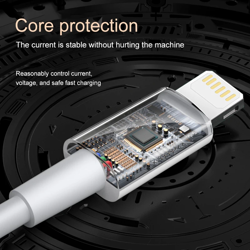 Кабель USB Type-C для iPhone 13 12 Pro XS Max зарядное устройство быстрой зарядки MacBook iPad USBC