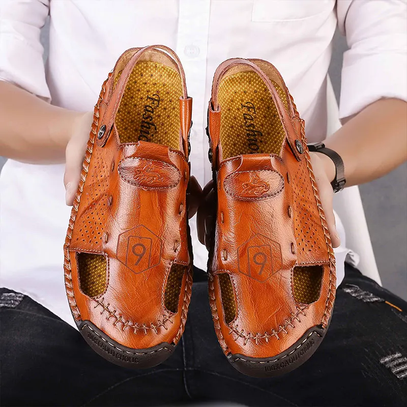 Samool Shoes Plage Sandales Mens Dress Sandals Summer Men Genuine Leather Rubber Sandalia Masculina De Praia Sandalias Hombre
Samool Shoes Plage Sandales Mens Dress Sandals Summer Men Genuine Leather Rubber Sandalia Masculina De Praia Sandalias Hombre