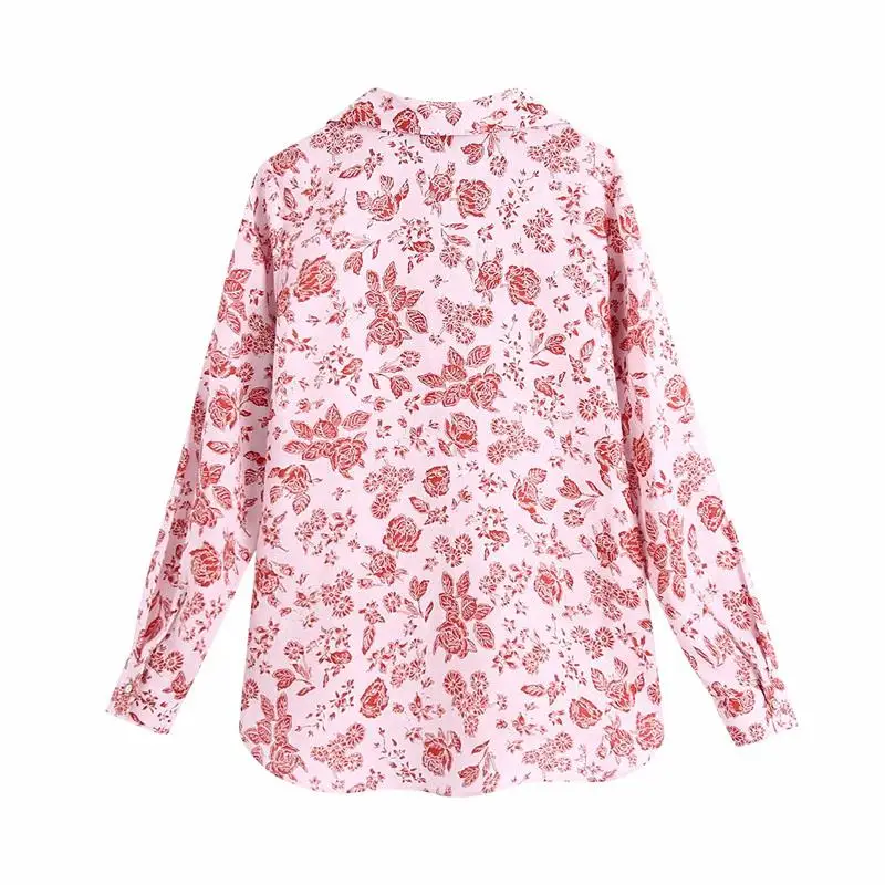 ZA Summer Women Casual Blouse 2021 Floral Printed Turn Down Collar Long Sleeve Shirt Female Loose Thin Single Breasted Blouse
ZA Summer Women Casual Blouse 2021 Floral Printed Turn Down Collar Long Sleeve Shirt Female Loose Thin Single Breasted Blouse