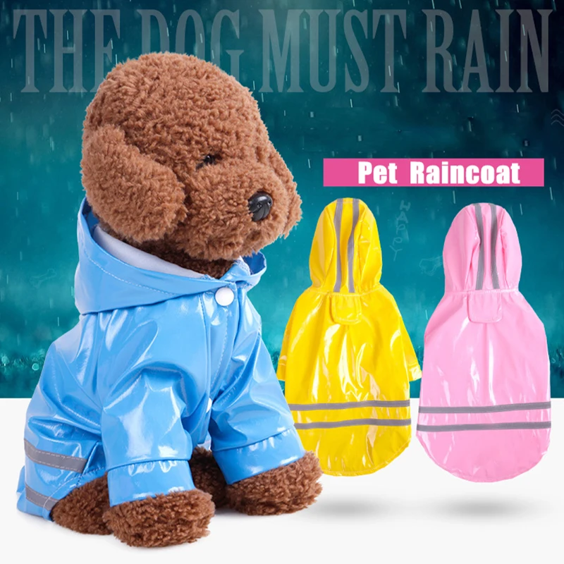 Летнее уличное пальто щенок домашнее животное кот Dog с капюшоном
