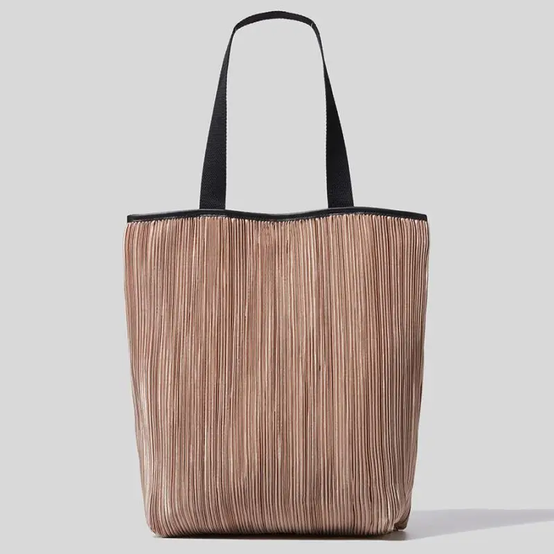Casual Pleated Solid Women's Tote Bag Luxury Simple Large Capacity Shoulder Bag Woman Designer Fashion Shopping Handbag Ladies
Casual Pleated Solid Women's Tote Bag Luxury Simple Large Capacity Shoulder Bag Woman Designer Fashion Shopping Handbag Ladies