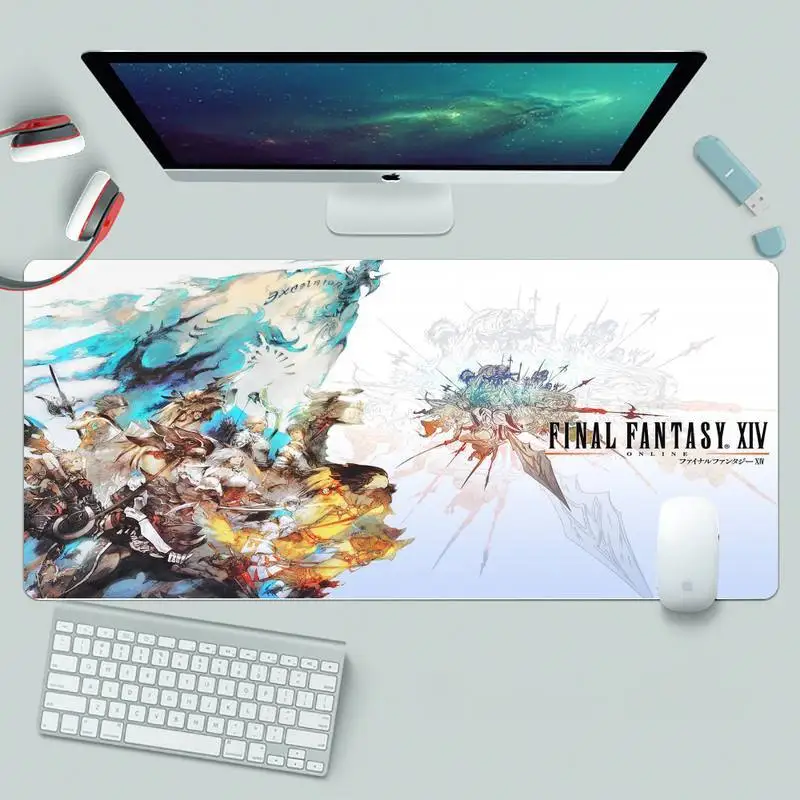

Final Fantasy Mouse Mat Mouse Pad Large MousePad Desk Mat Desktop Mouse Pad MousePads Soft Laptop Custom Hot Sell Mice Pad Home