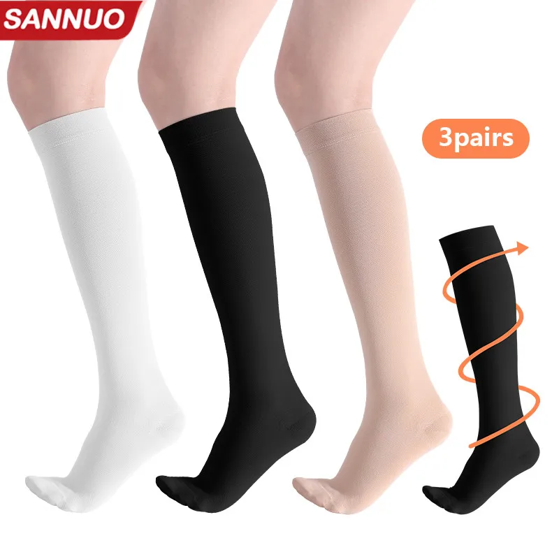 Sinocare 3 pairs Stockings Compression Sport Socks Medical Nursing Prevent Varicose Veins Socks Fit for Athletic Running Cycling
Sinocare 3 pairs Stockings Compression Sport Socks Medical Nursing Prevent Varicose Veins Socks Fit for Athletic Running Cycling