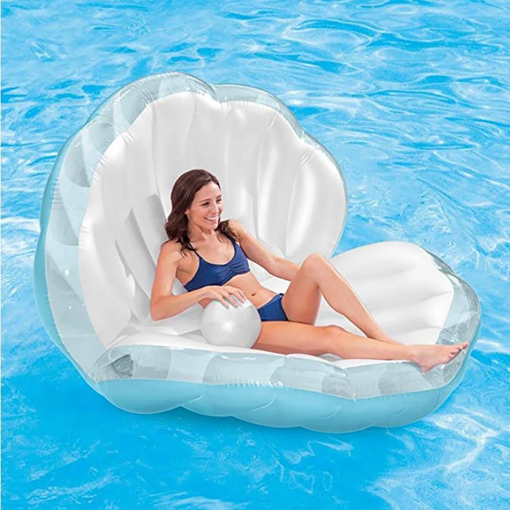 Shell inflatable Summer Water Air Bed Pool Float Swimming Ring For Adult Women Float Seashell Scallop Beach Lounger Water Toy
Shell inflatable Summer Water Air Bed Pool Float Swimming Ring For Adult Women Float Seashell Scallop Beach Lounger Water Toy
